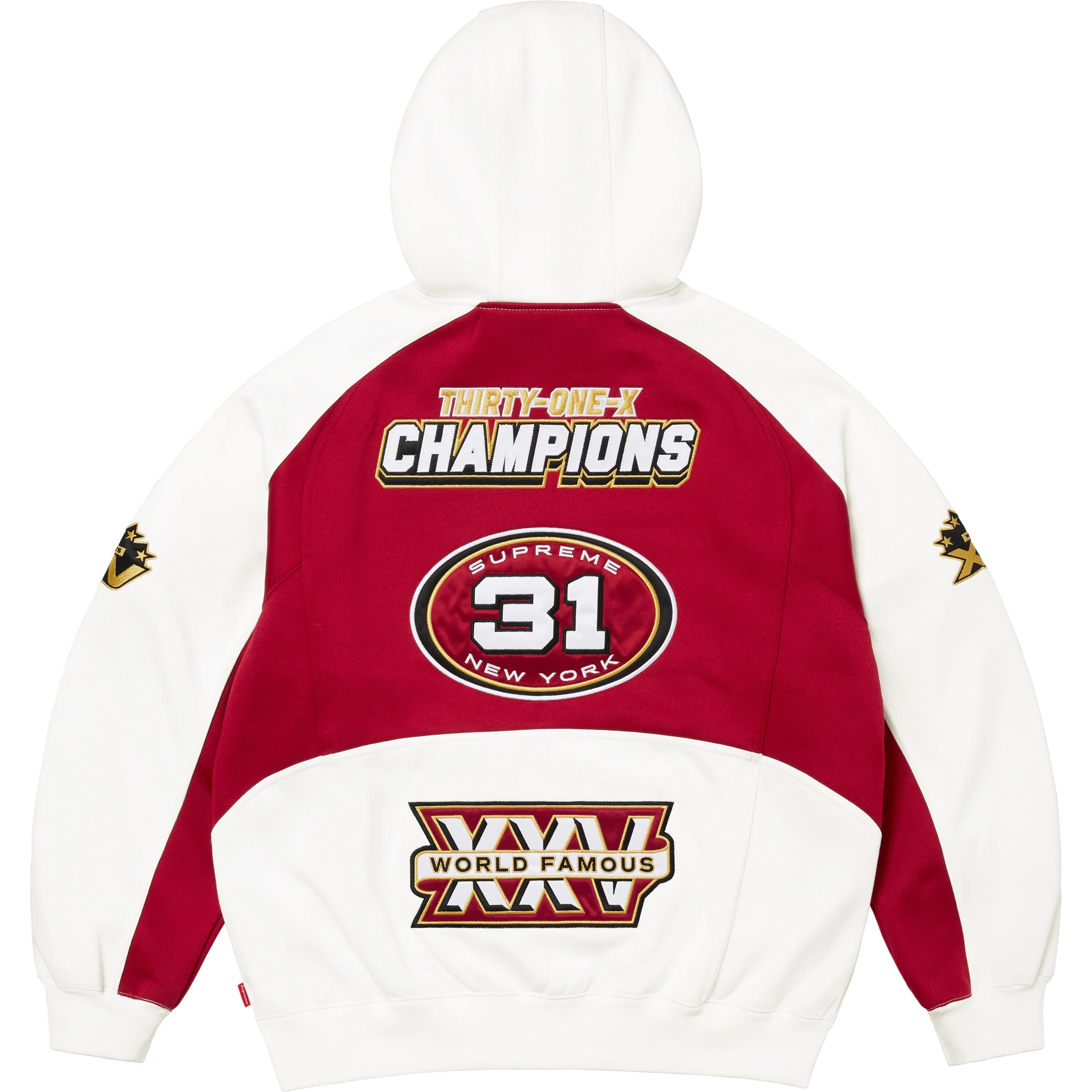 Football Zip Up Hooded Sweatshirt view 8